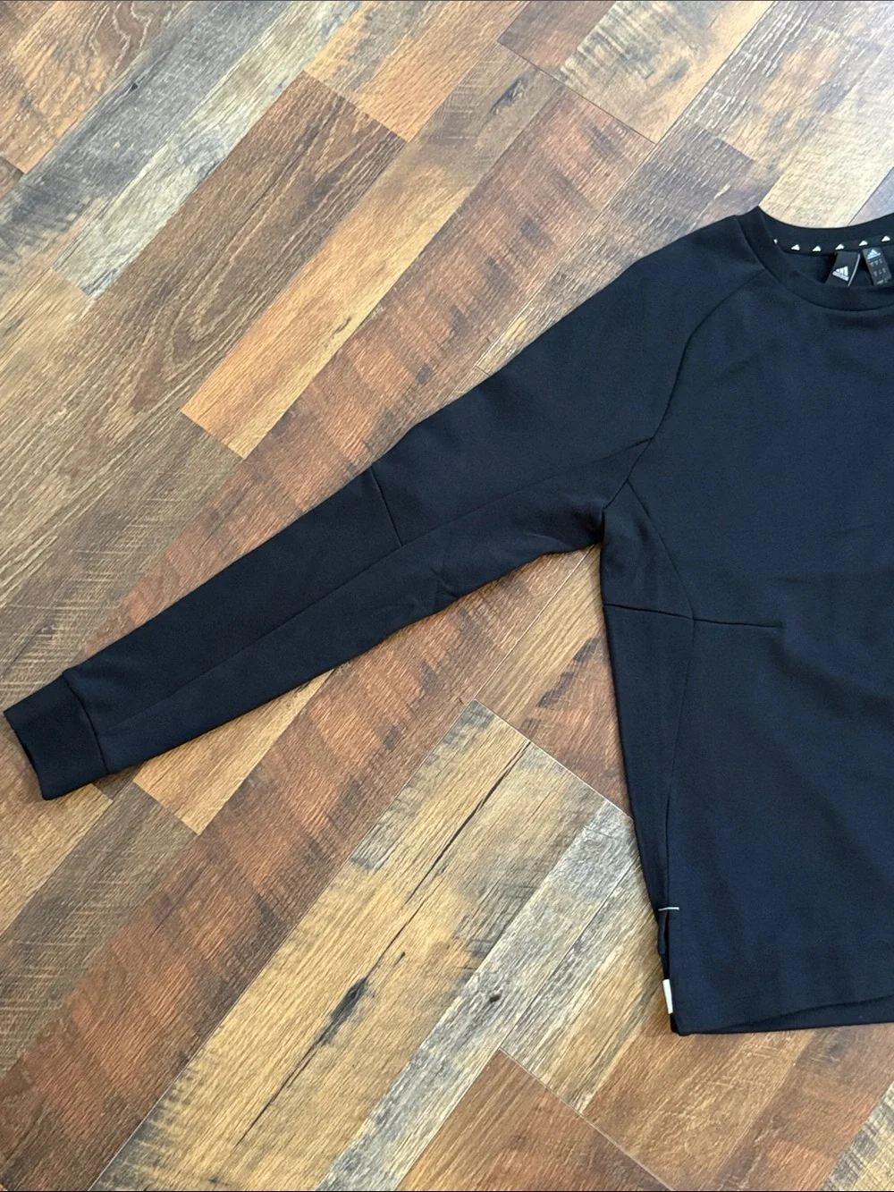 Adidas Game Day Crewneck Sweatshirt Black Men’s Small NWT